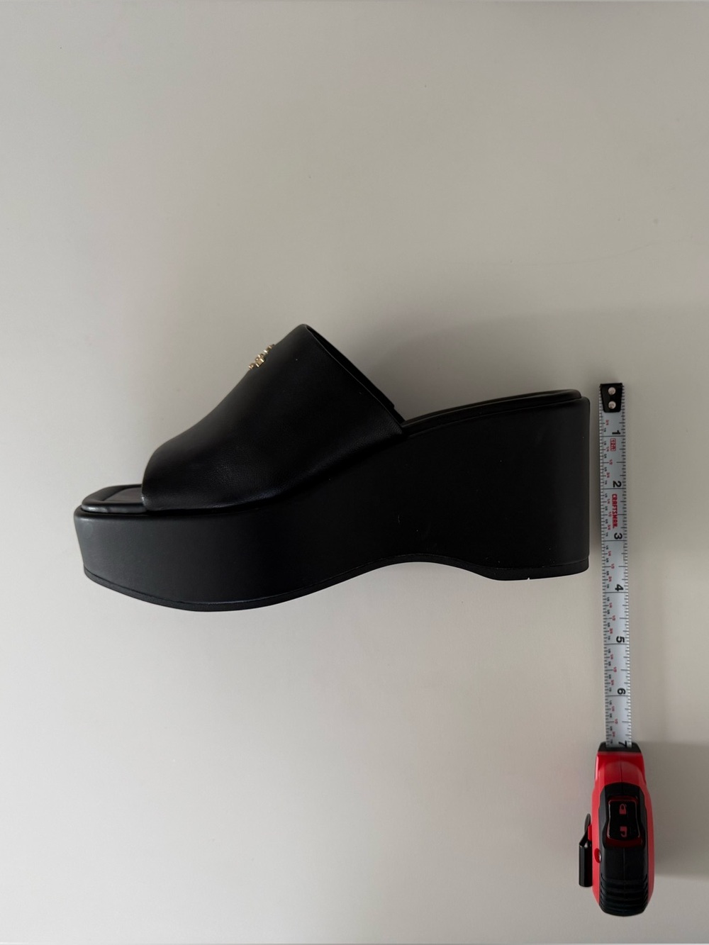 Coach Leather Platform Mule Sandals - Picture 7 of 9